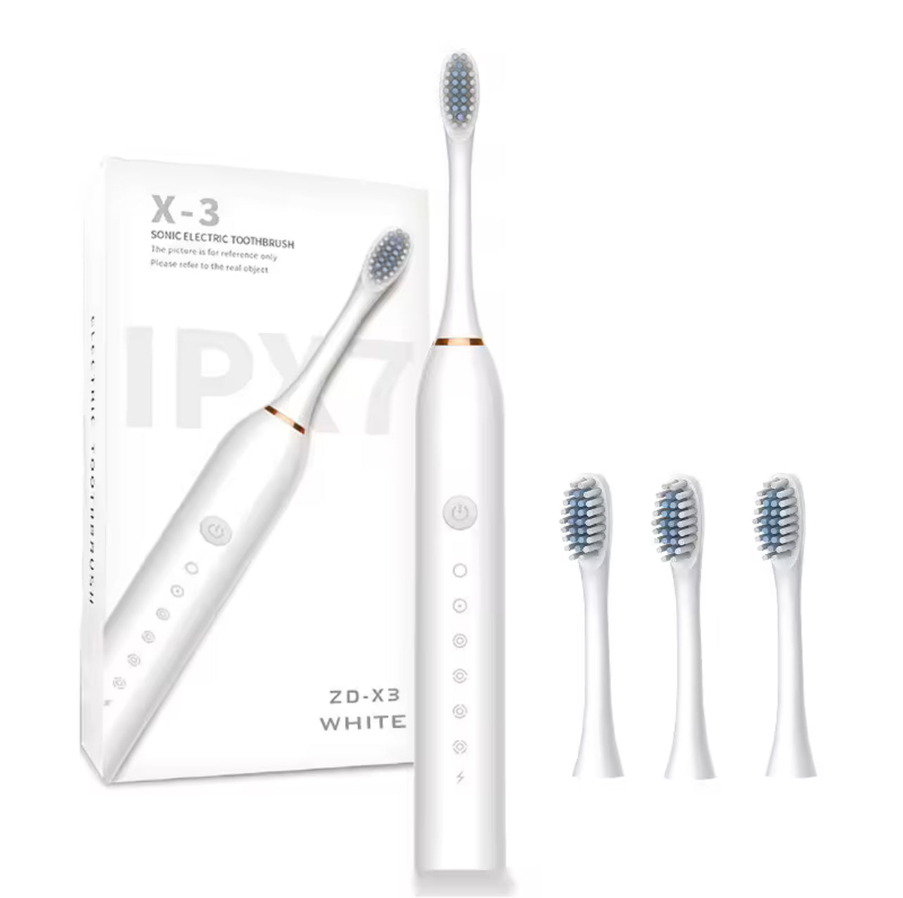 WHITE ELECTRIC TOOTHBRUSH