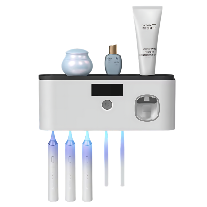 UV Toothbrush Sterilizer and Dispenser
