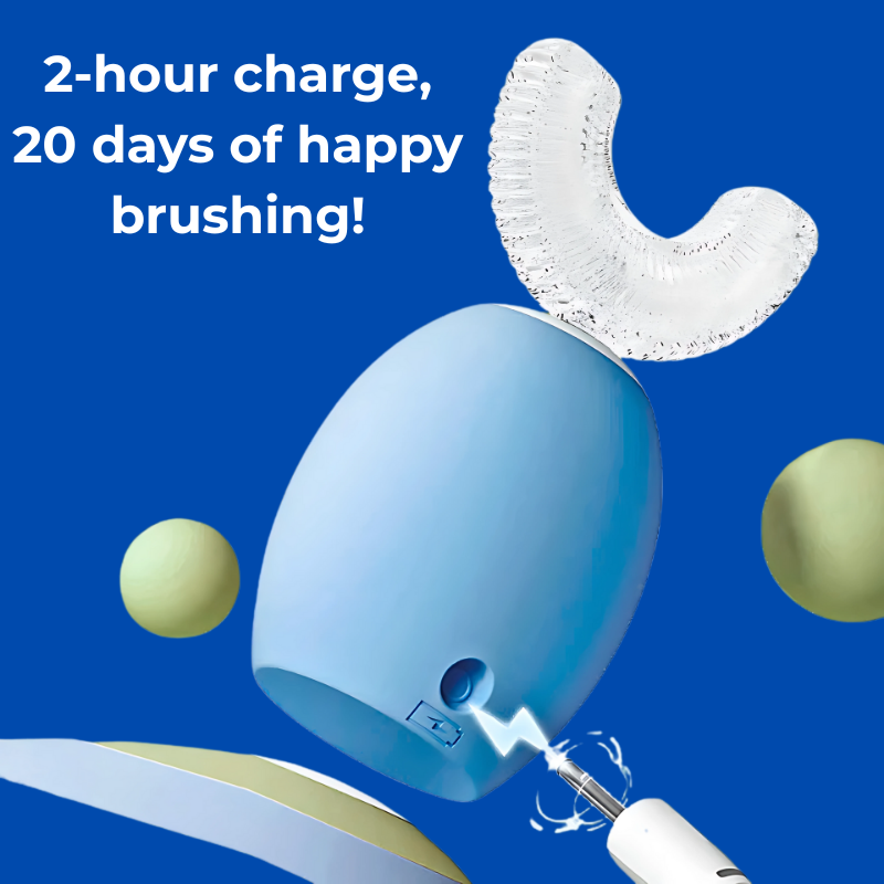 u shaped kids toothbush hygiene