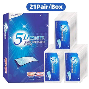 5D Teeth Whitening Strips - Prime Oral Care