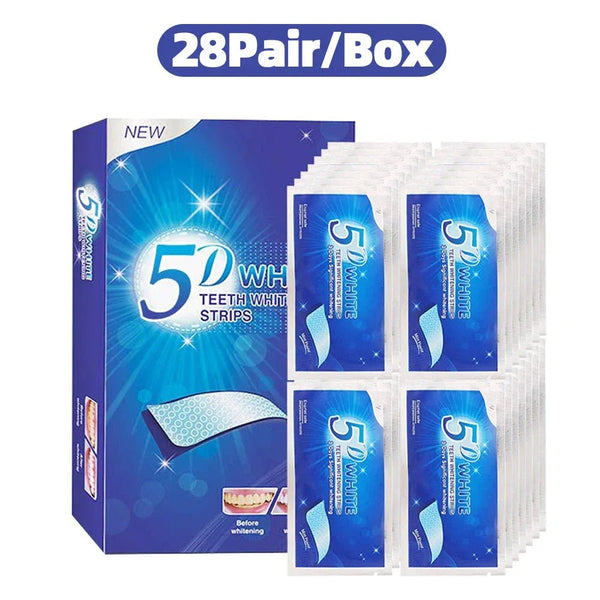 5D Teeth Whitening Strips - Prime Oral Care