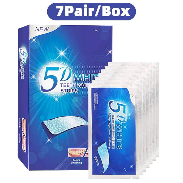5D Teeth Whitening Strips - Prime Oral Care