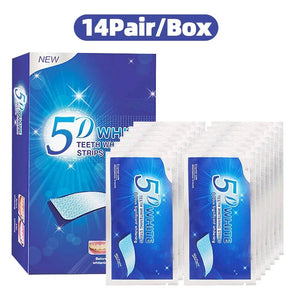 5D Teeth Whitening Strips - Prime Oral Care