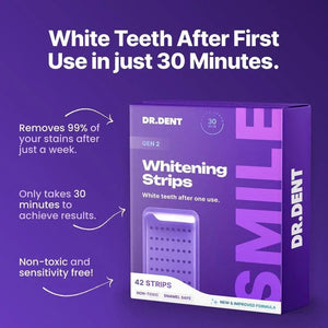 5D Teeth Whitening Strips - Prime Oral Care