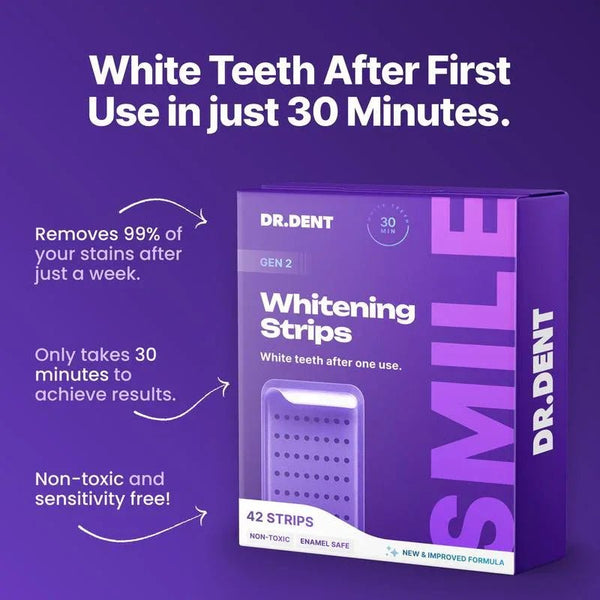 5D Teeth Whitening Strips - Prime Oral Care