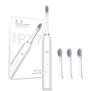 WHITE ELECTRIC TOOTHBRUSH