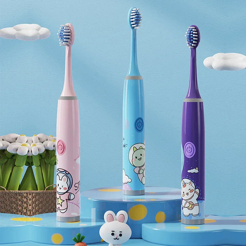 Kids Fun Space Electric Toothbrush