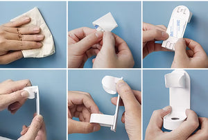 Wall-Mounted  Toothbrush Holder