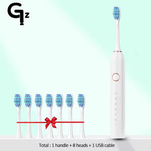 6-Mode Electric Toothbrush - Prime Oral Care