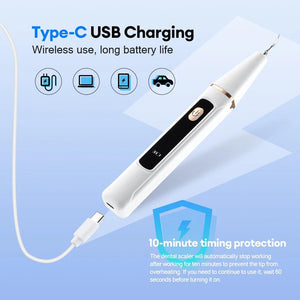 Professional-grade ultrasonic teeth cleaner for deep cleaning, removing stubborn tartar and enhancing dental health.