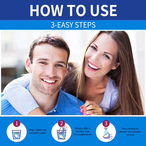 Denture Cleaning Tablets - Prime Oral Care