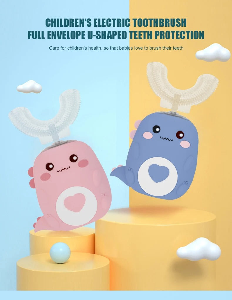 Prime Oral Care 2-6 years old blue Kids 360° Sonic Toothbrush with UV Cup