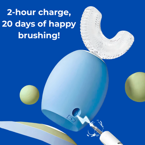 u shaped kids toothbush hygiene