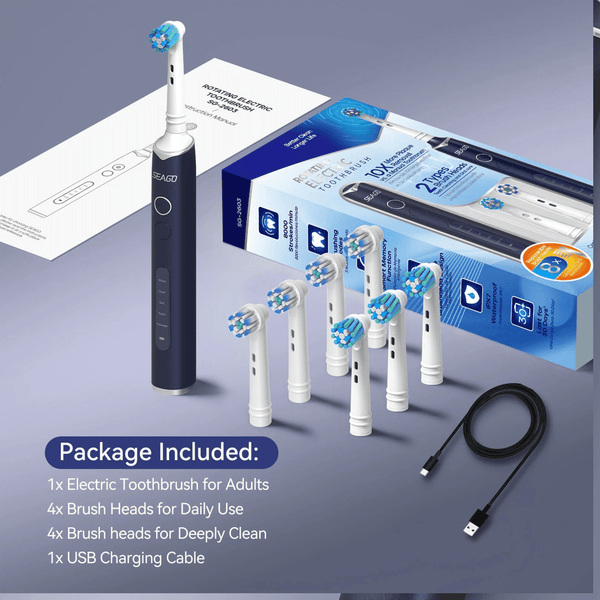 Prime Advanced 360° Electric Toothbrush - Prime Oral Care