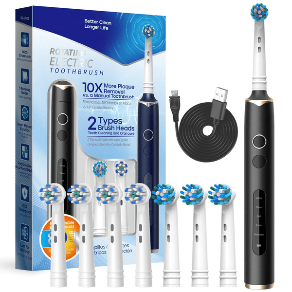 Prime Advanced 360° Electric Toothbrush - Prime Oral Care