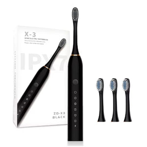 Prime Oral Care Black 6-Mode Electric Toothbrush