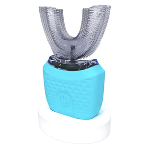 Prime Oral Care Blue U-Shaped Toothbrush