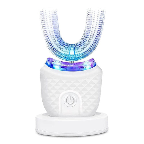 Prime Oral Care White U-Shaped Toothbrush